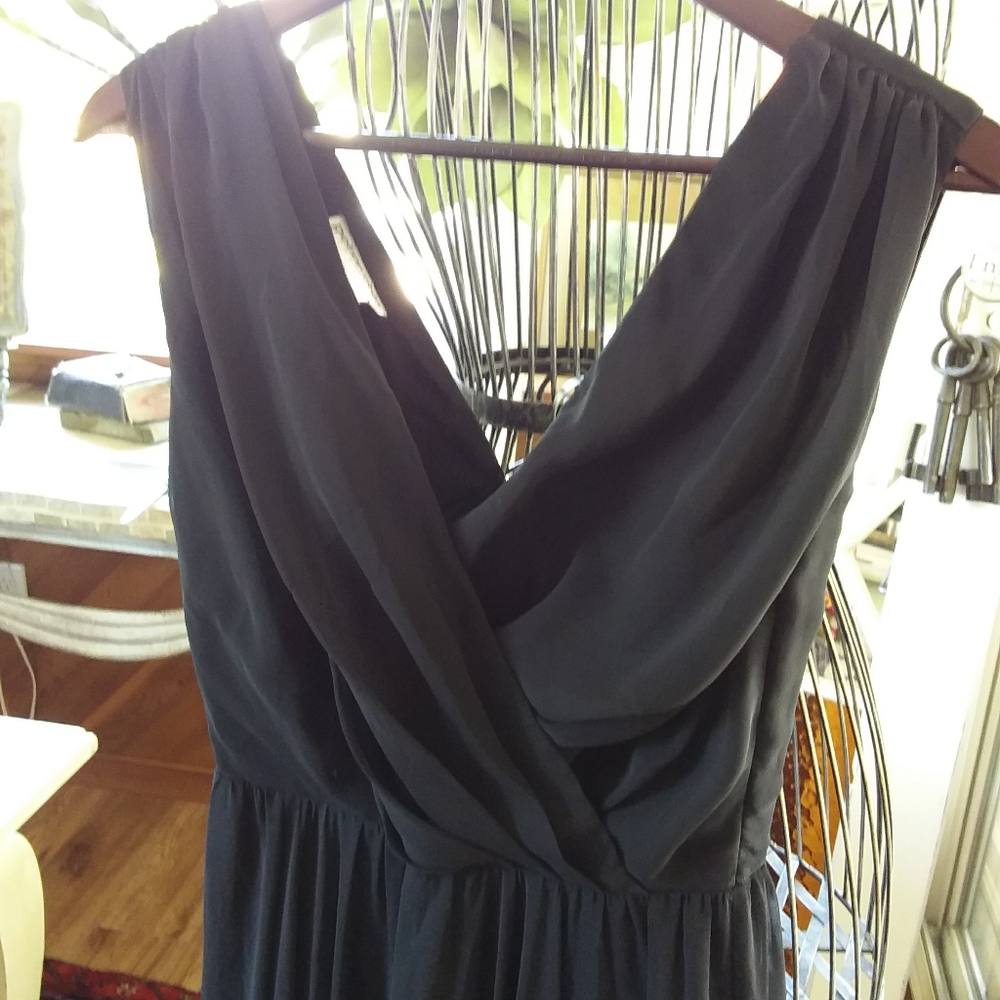 SOLD Peter Chin ully lined evening dress